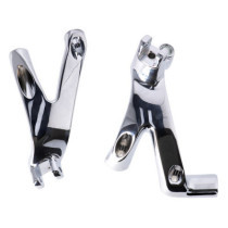 M8 Softail floorboard to footpeg conversion brackets