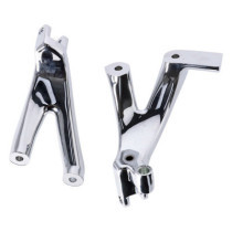 M8 Softail floorboard to footpeg conversion brackets