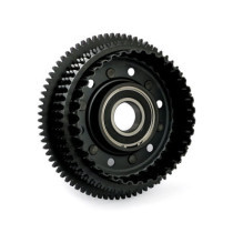 Clutch shell with sprocket assembly