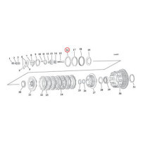 RETAINING RING, PRESSURE PLATE