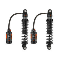 Fox, x RSD signature remote reservoir shocks 13" H/D. Black