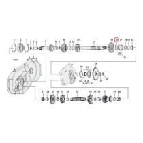 THRUST WASHERS MAINSHAFT RIGHT .098 INCH