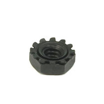 Nut & washer, starter bracket