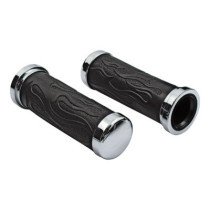 Highway Hawk, flamed handlebar grips