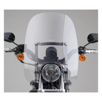 NC Spartanr Quick Release Windshield - Clear, 16.25" high