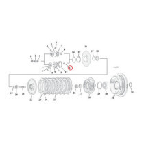 BOLT, CLUTCH RAMP LOCKPLATE