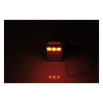 Shorty 2 Pro turn signal/taillight combo. Smoke lens, ECE