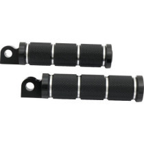  Stroker Footpegs Rider/Passenger Black 