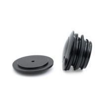 Killer Custom, flush-mount fuel cap kit. Black