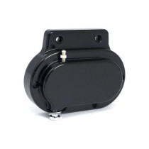 Transmission end cover smooth, hydraulic. Black