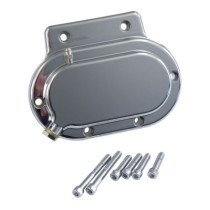 Transmission end cover smooth, hydraulic. Chrome