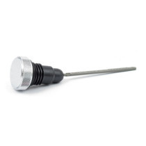 Oil tank fill plug, chrome