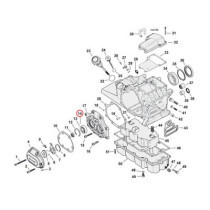 Dowel pin, transmission bearing housing / primary