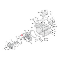 Ball bearing, transmission bearing housing