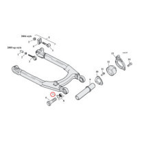 Retaining ring, swingarm bearing