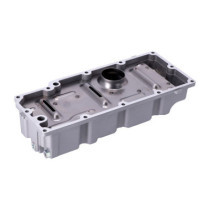 Transmission oil pan assembly. Silver