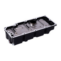 Transmission oil pan assembly. Black