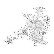 Hex bolt, flanged. Transmission to engine