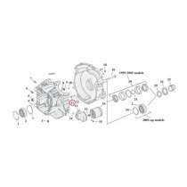 Dowel pin, transmission & crankcase