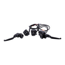 Handlebar control, switch & wiring kit. CAN-bus. Black