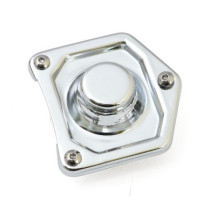 Solenoid cover. Chrome