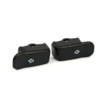 Turn signal switch extender cap set. Black