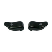 Turn signal switch extender cap set. Black