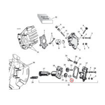 SPLIT WASHER RET.GEAR OILPUMP