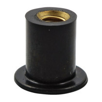 Neoprene well nut, 10/24 threaded