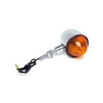 Mini bullet lights, chrome. Amber lens