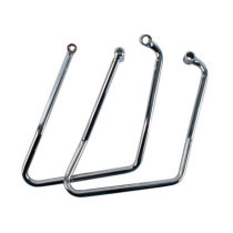 Saddlebag support kit. Chrome