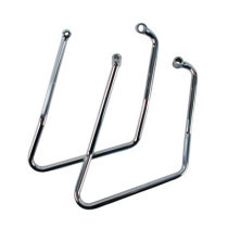 Saddlebag support kit. Chrome