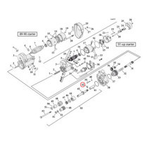 Retaining ring. starter motor