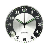 HANDLEBAR MOUNTED CLOCK, BLACK