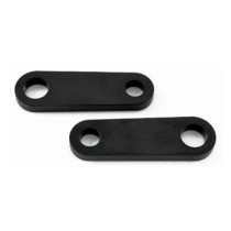 XL Sportster turn signal mount brackets. Rear. Black