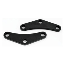 XL Sportster turn signal mount brackets. Front. Black