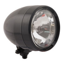 Nevada 4" stretched ABS headlamp. Black