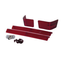 ULTRA TOURPAK LENS KIT RED