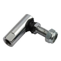 Shifter rod end, 5/16-24. Chrome