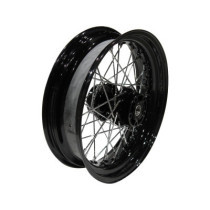  OEM Style 40-Spoke Wheels Black 16" 3,00" ABS Rear 