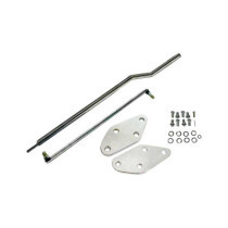  2" Forward Control Extension Kit for Dyna Models Chrome 