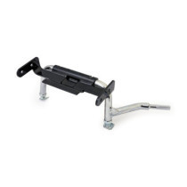 Adjustable center stand. Chrome