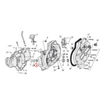 Pinion shaft bearing, Sportster. Green