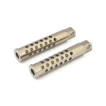 Shooter foot pegs. Nickel plated