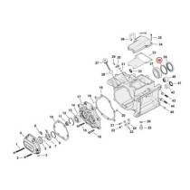 Retaining ring mainshaft bearing, left