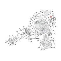 Retaining ring mainshaft bearing, left