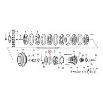 CLUTCH HUB ROLLER +.0008 INCH