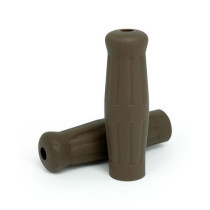 VINTAGE STYLE 1" GRIPS COFFEE BROWN