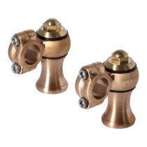 DBBP, radical retro brass risers. For Springers