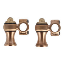 DBBP, radical retro brass risers. For Springers